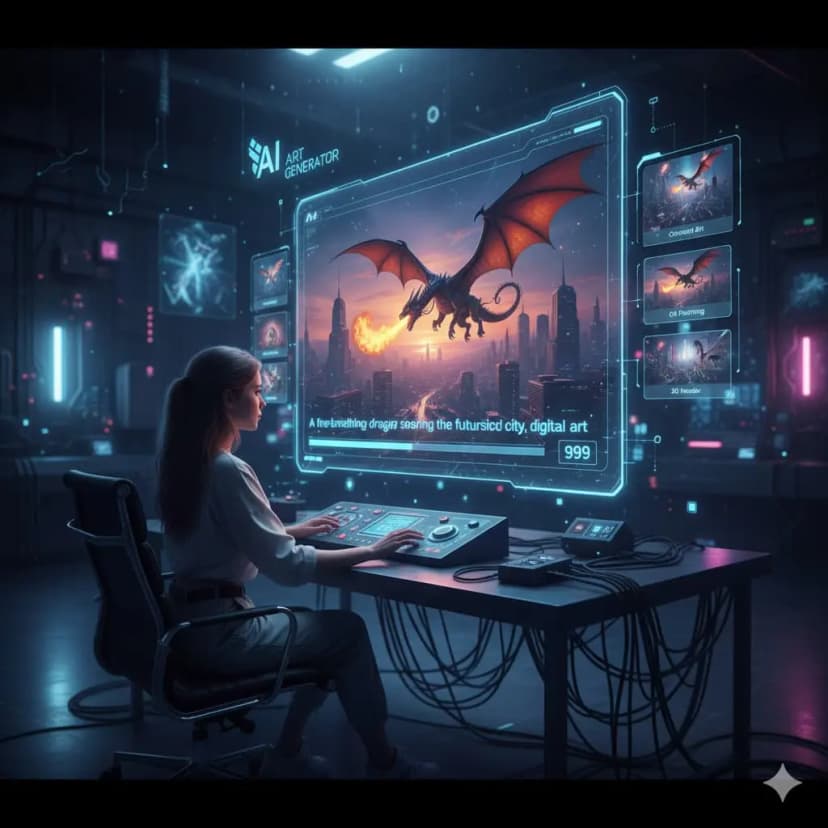 Image Creation Using AI